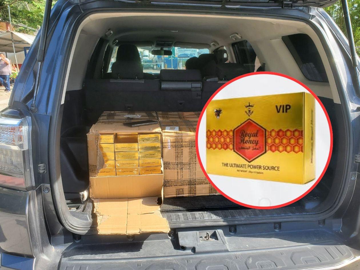 Incautan cargamento de “mieles del amor”, un fármaco afrodisíaco de uso prohibido
