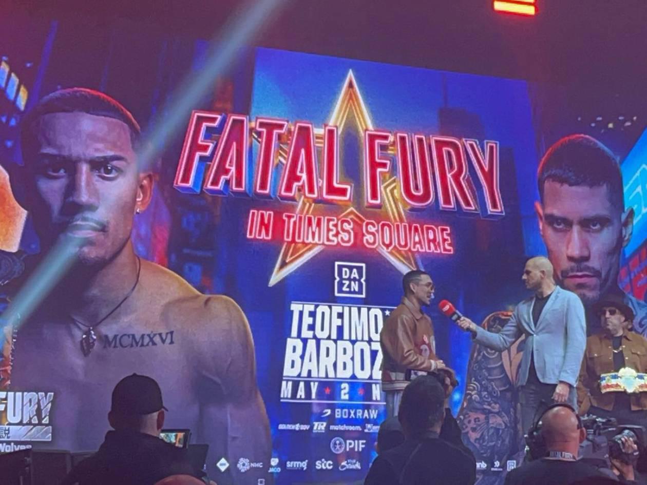 Debo ponerle los frenos, Teófimo advierte a Barboza previo al combate