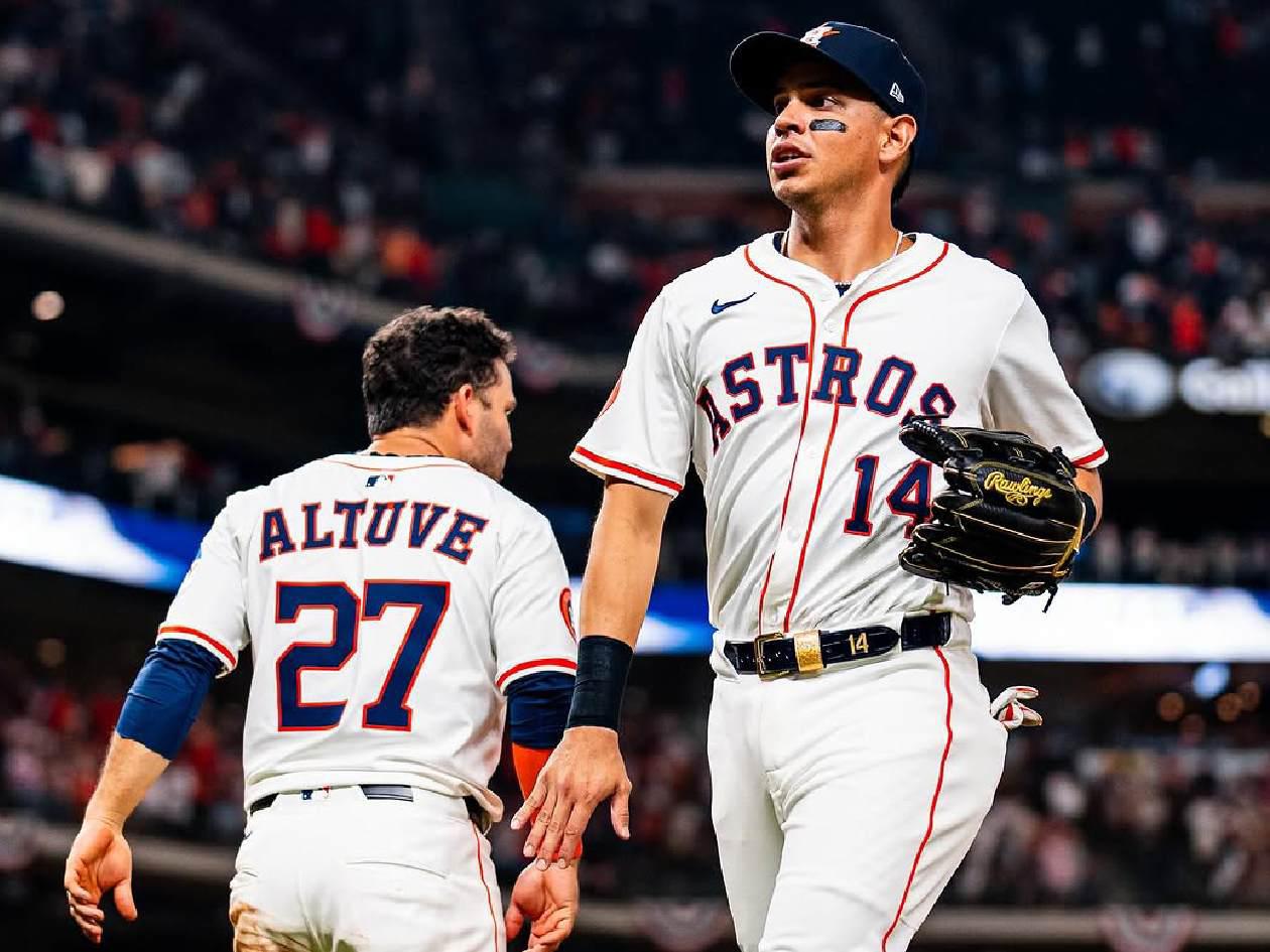 Mauricio Dubón y Astros inician con pie derecho la temporada 2025 en MLB