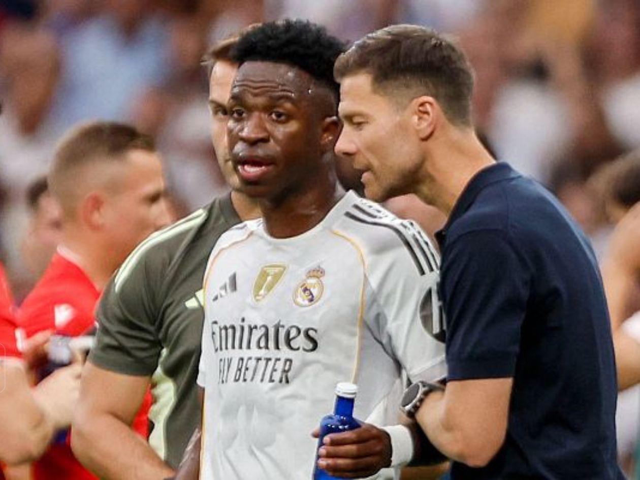 Xabi rompe el silencio sobre los enfados de Vinícius y Mastantuono