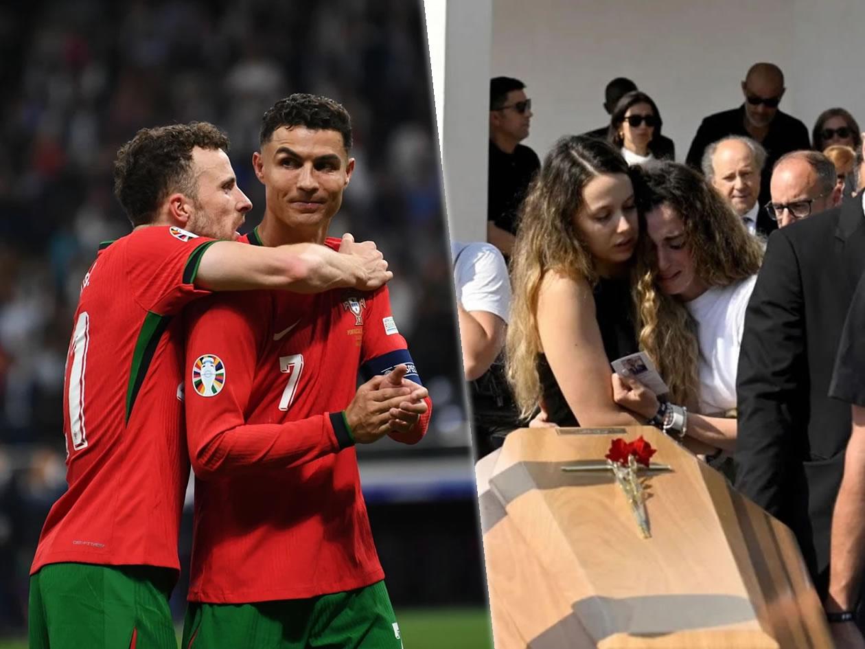 Cristiano Ronaldo y su promesa a la esposa de Diogo Jota tras no ir al  funeral: