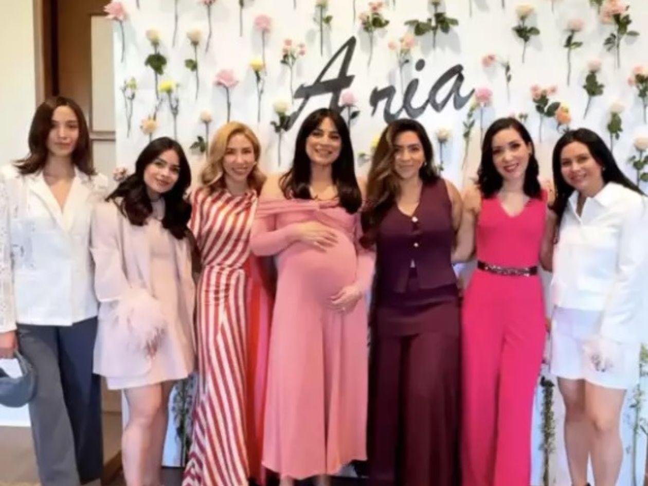 Así fue el baby shower de Ana Brenda Contreras
