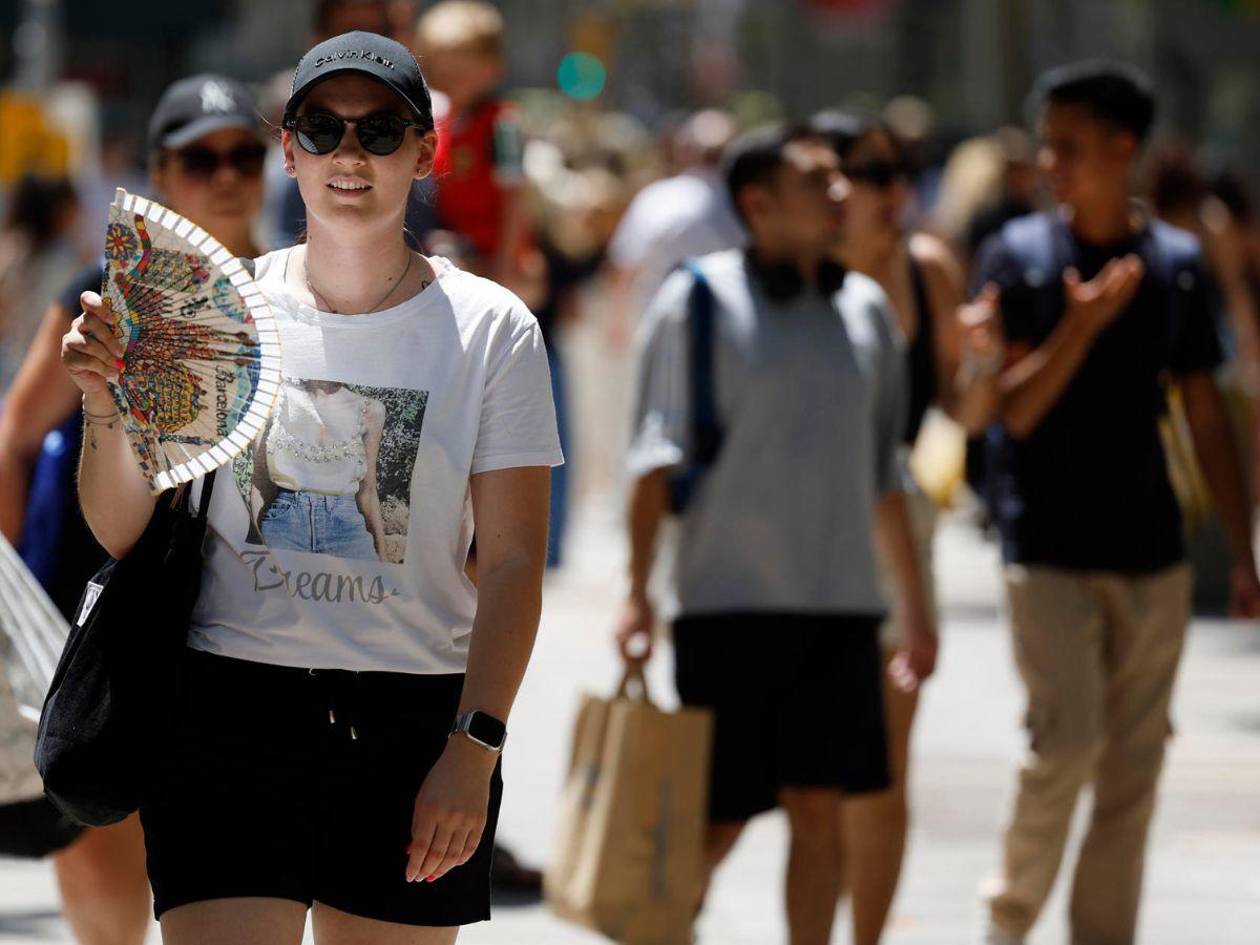 España sufre una ola de calor con temperaturas récord