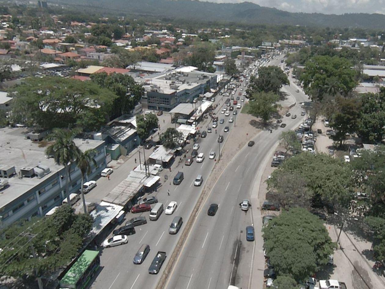 San Pedro Sula: tráfico vial hoy martes 3 de junio