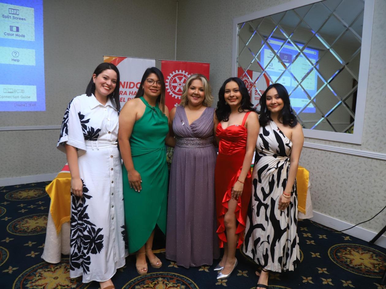 Club Rotaract Valle de Sula oficializa a su nueva presidenta 2025-2026