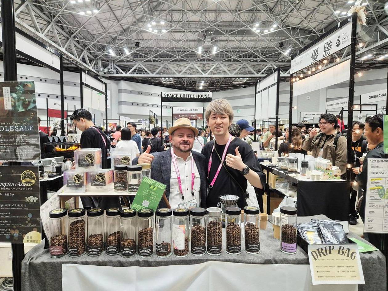 Café Ragá, socio de Agronegocios Sostenibles, promueve cafés especiales hondureños en Japón