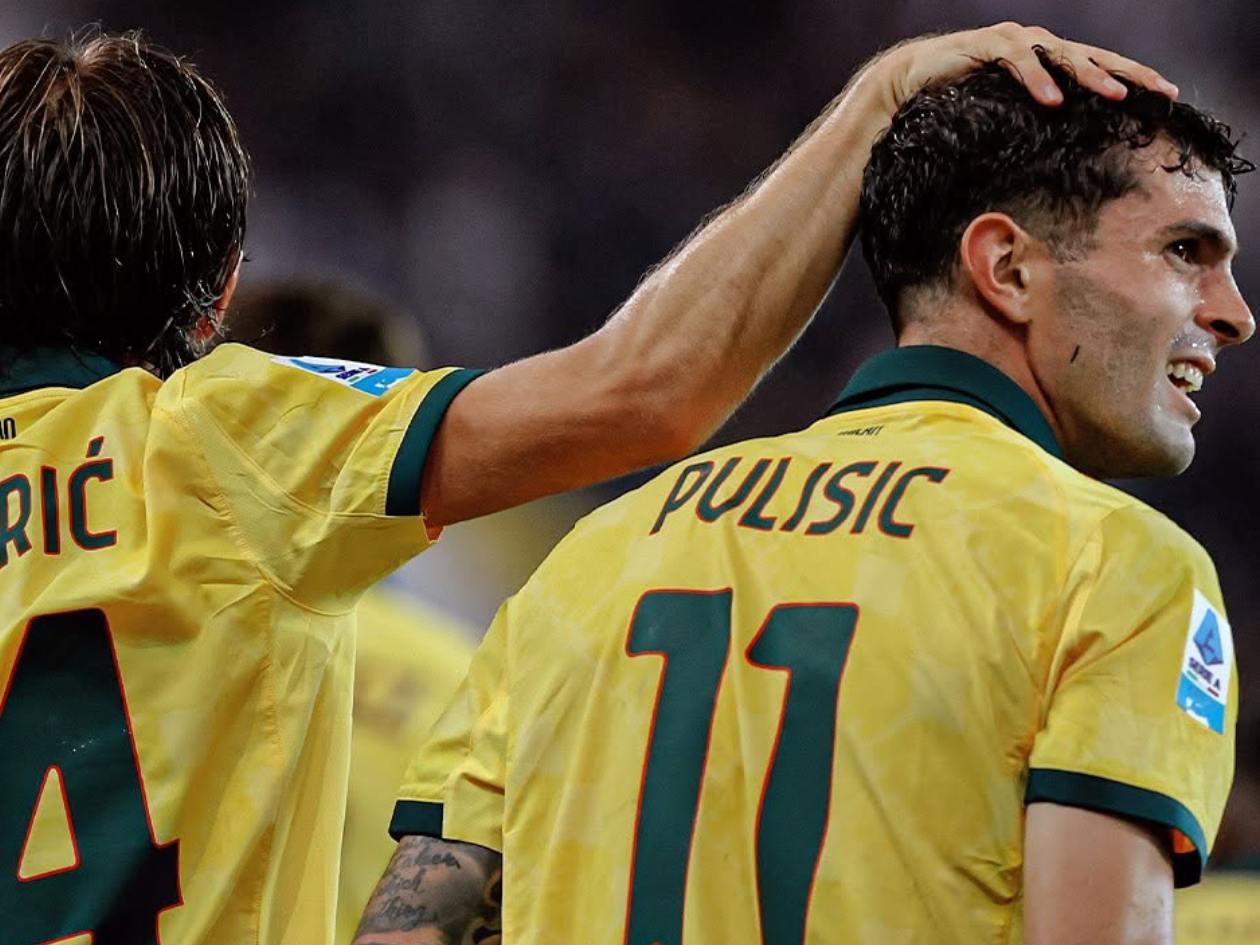 Exhibición de Pulisic y Modric en goleada del Milan por Serie A