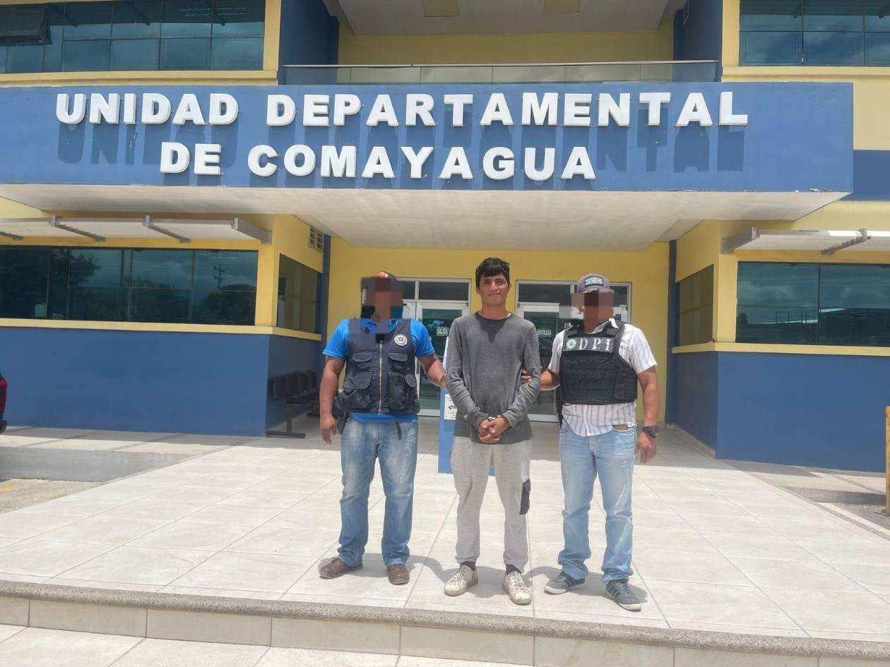 Capturan a joven que intentó ultimar a su hermanastro en Comayagua