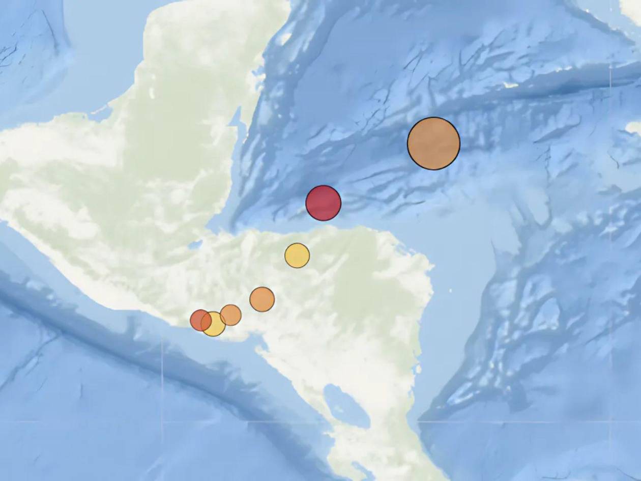 Tres sismos en seis horas registró Copeco