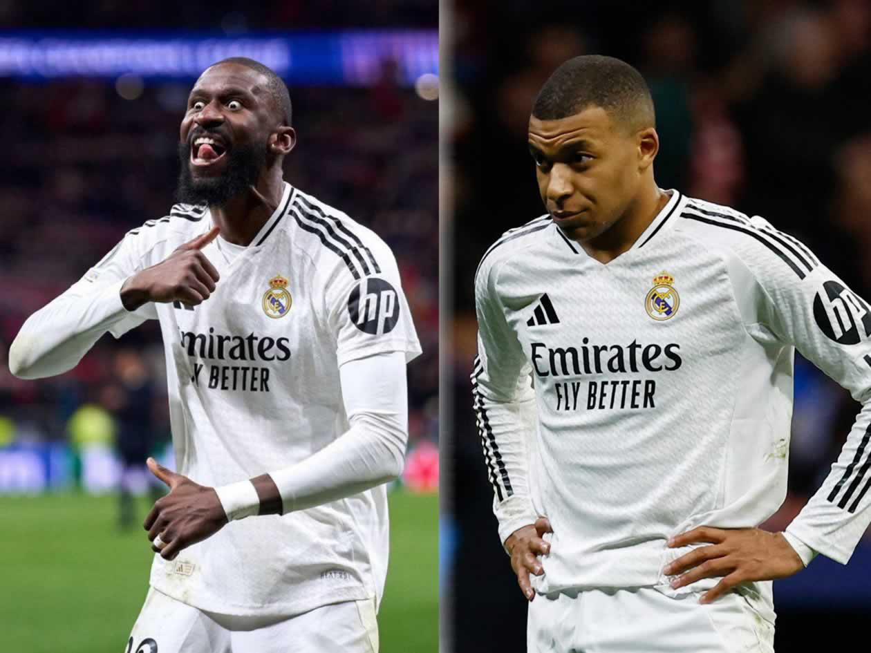 La sanción a Rüdiger y Mbappé por gestos en Champions: ¿jugarán ante Arsenal?