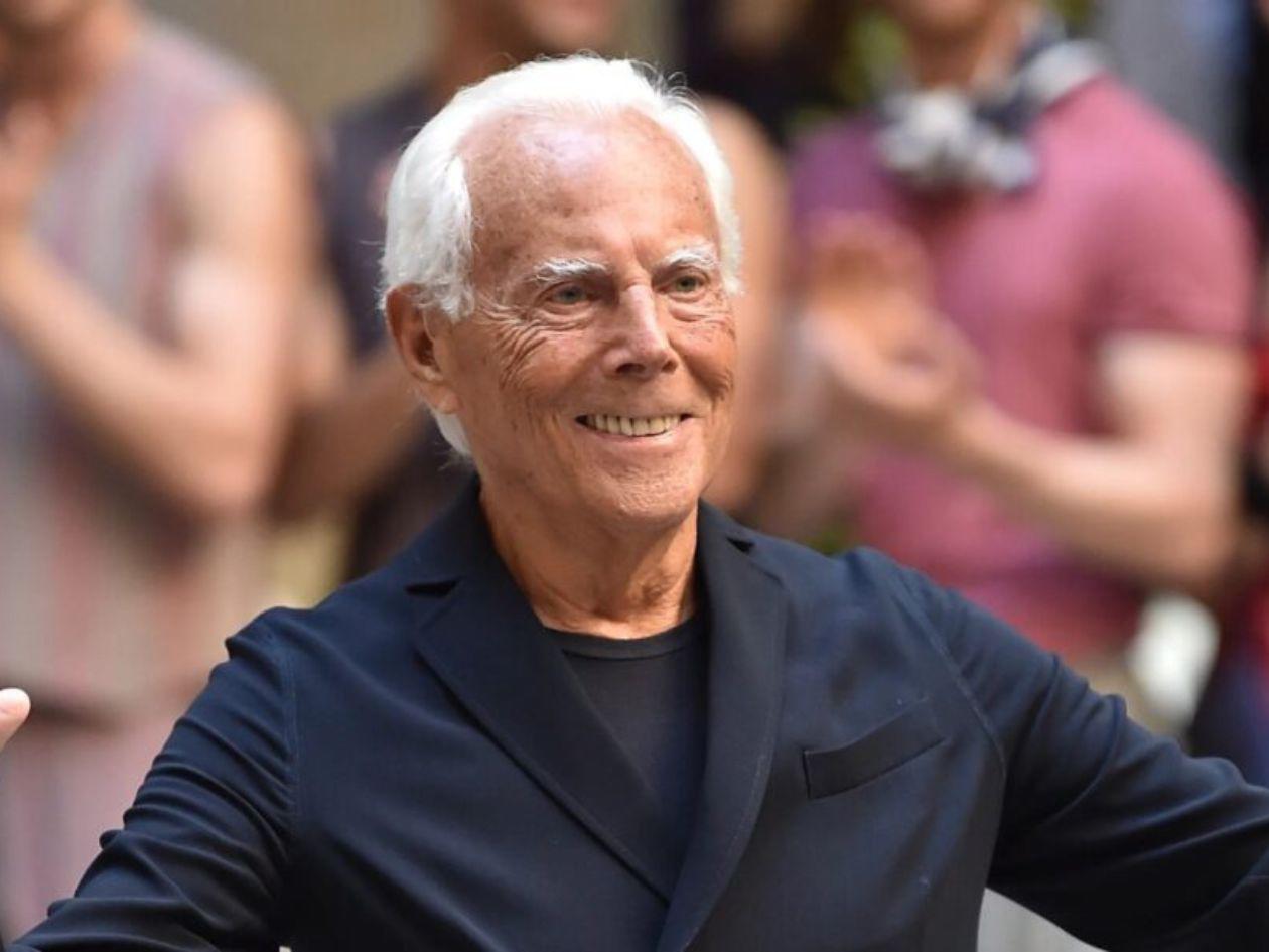 Giorgio Armani se encuentra convaleciente y no acudirá a su desfile en Milán