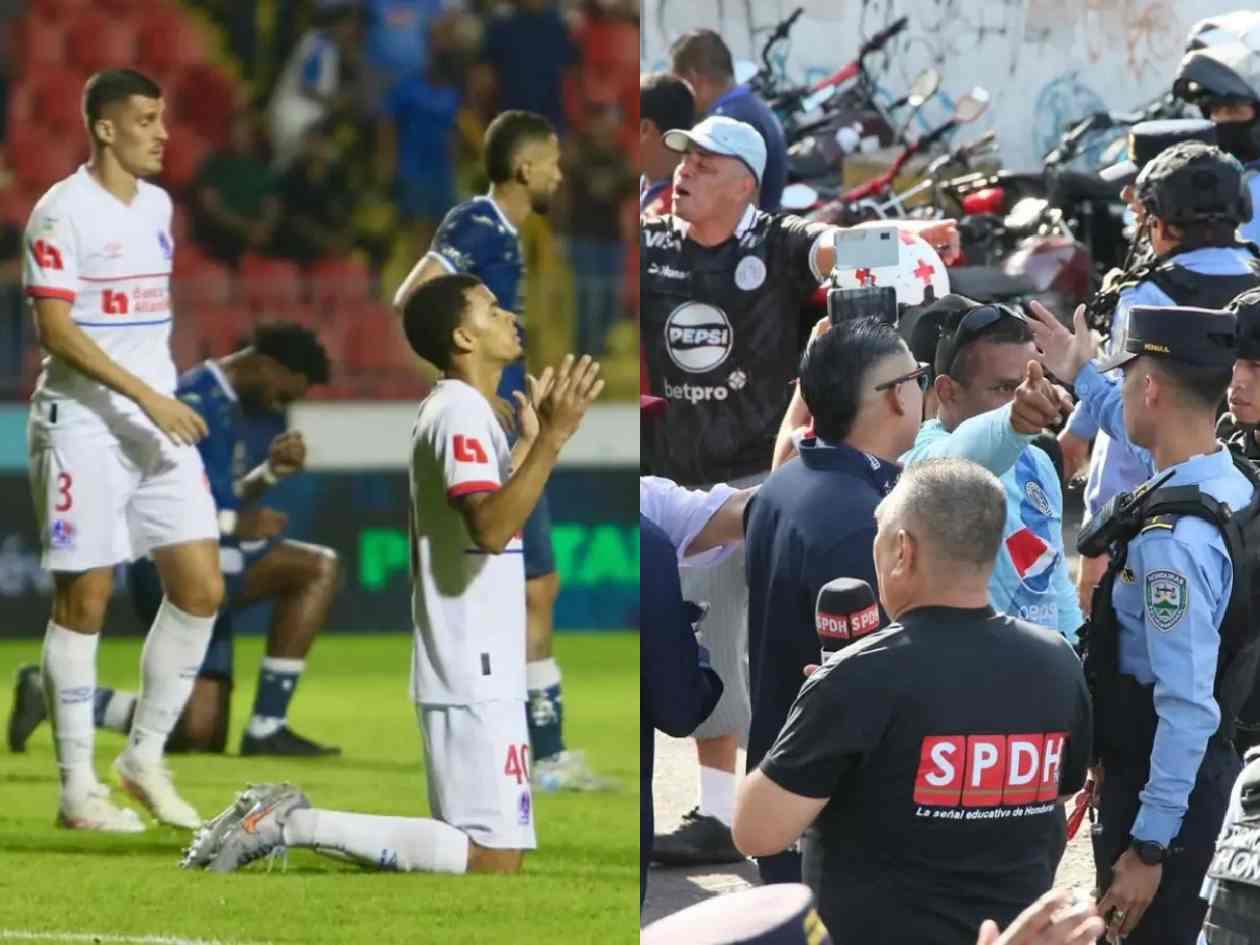 Motagua y Olimpia recibirían fuerte castigo tras incidentes en el Nacional
