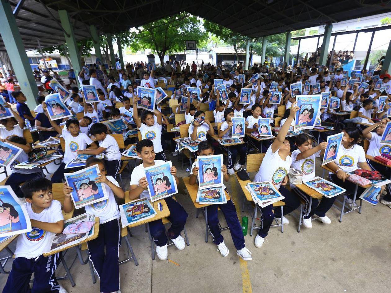 “Este proyecto ayuda a los niños a salir adelante”: Dariela Guillén, alumna del quinto grado