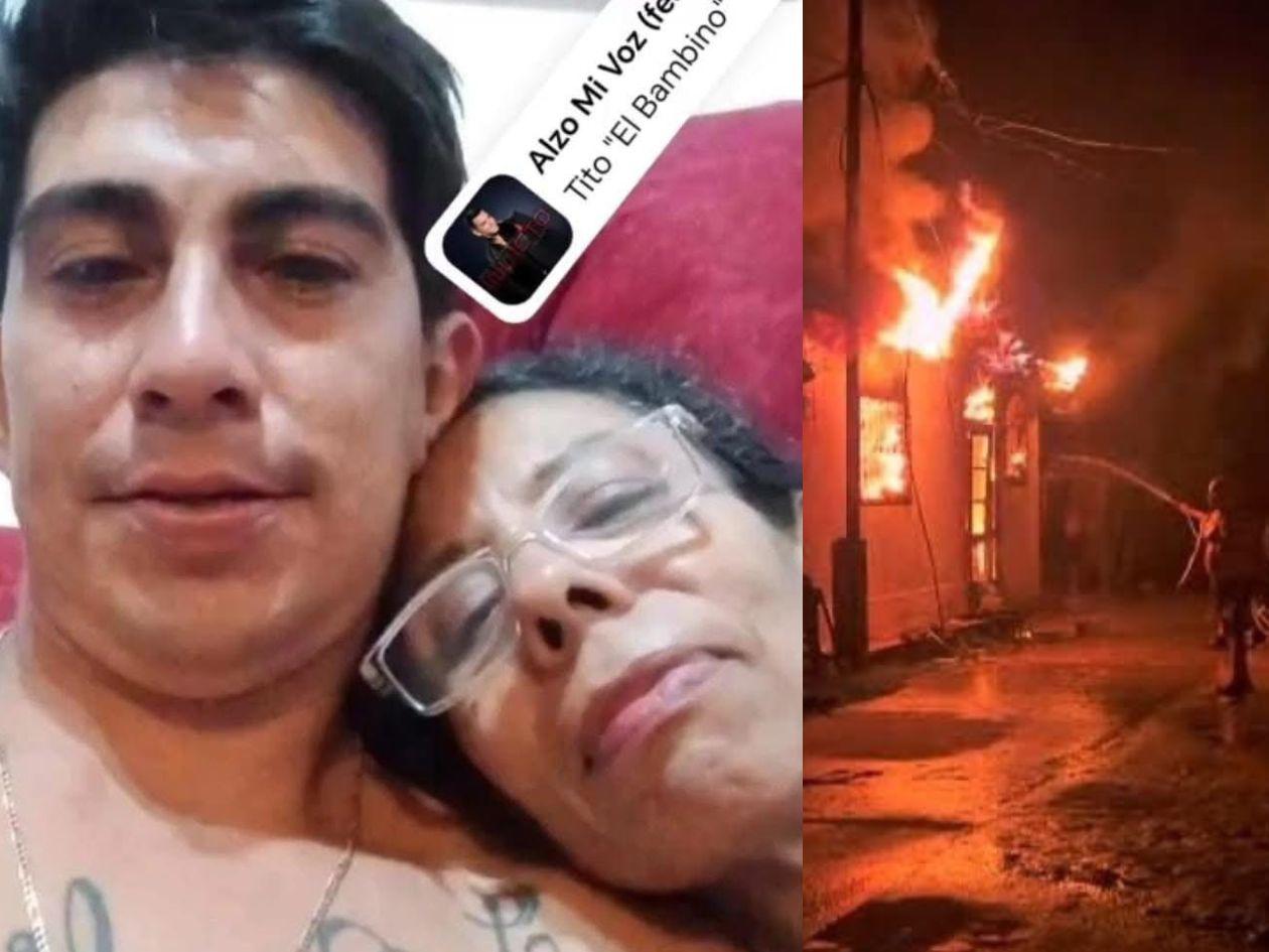 Dos personas mueren durante incendio en su vivienda en Omoa