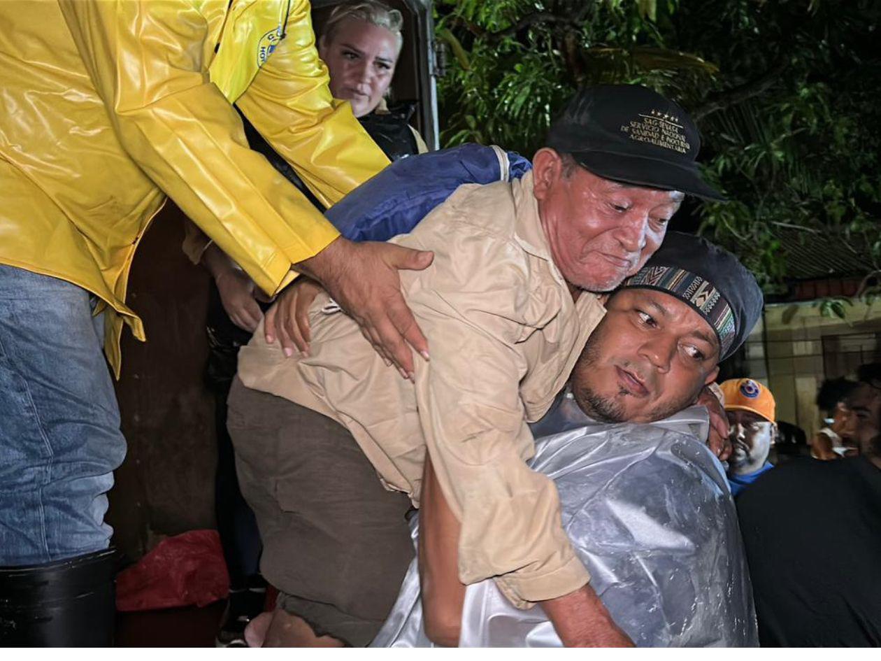 Lluvias del frente frío ya dejan más de 4,000 personas afectadas en Honduras