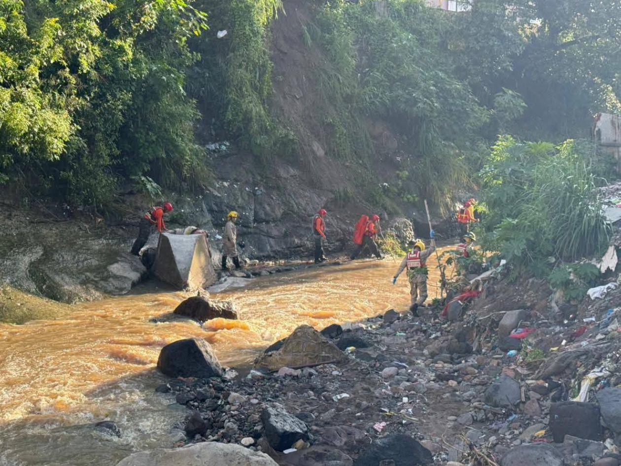 Localizan el cuerpo del segundo menor arrastrado por quebrada en Tegucigalpa