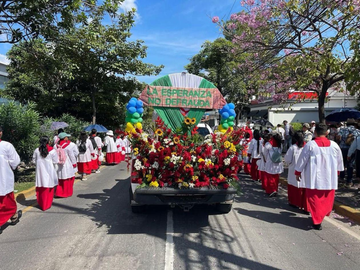 Inicia peregrinación jubilar a la catedral de San Pedro Sula