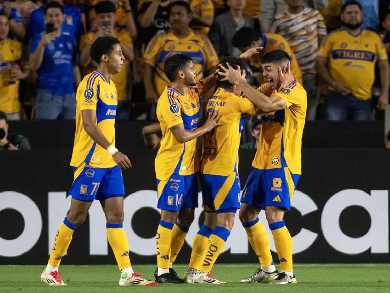 Tigres goleó a Real Estelí y avanza en Champions de Concacaf