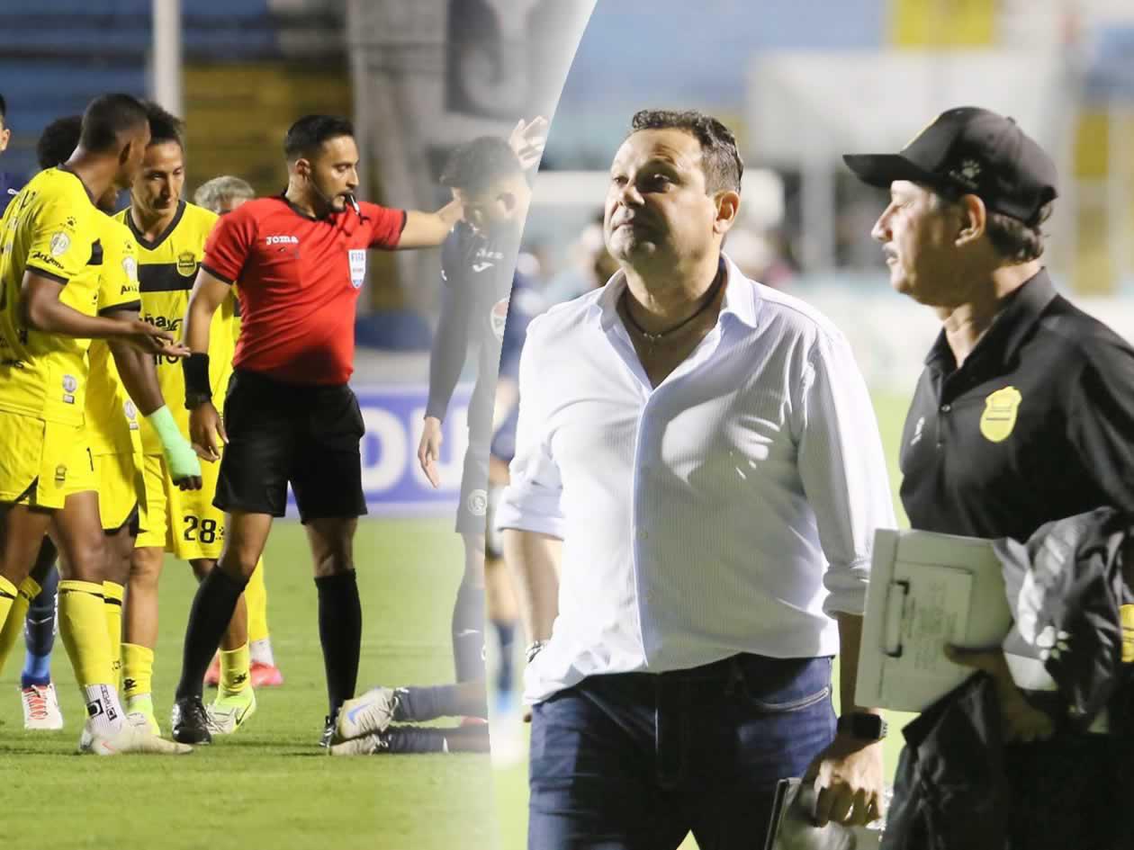 Jeaustin Campos dispara contra Saíd Martínez tras derrota de Real España ante Motagua