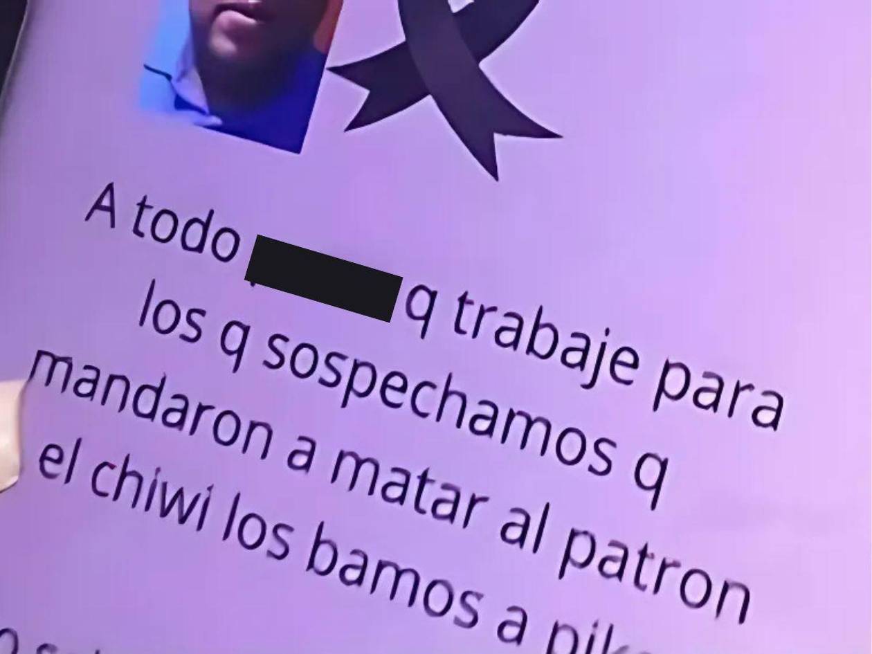 Difunden mensaje amenazante en Olancho: “Los vamos a picar”