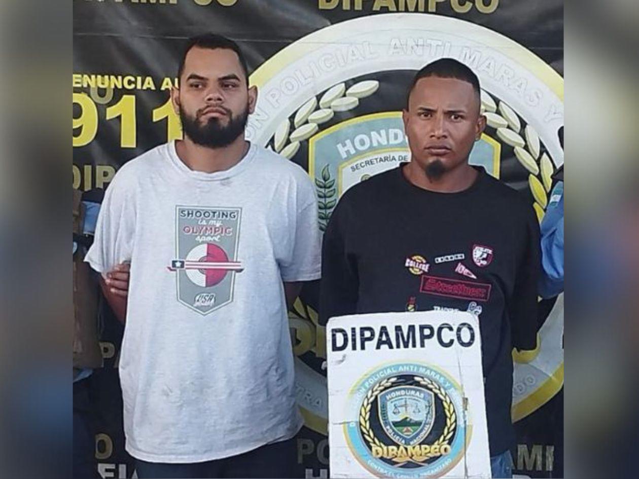 Capturan a dos presuntos pandilleros mientras cobraban extorsión en Comayagüela