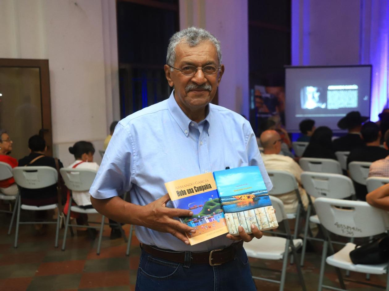 El escritor hondureño Armando García presenta sus nuevas obras