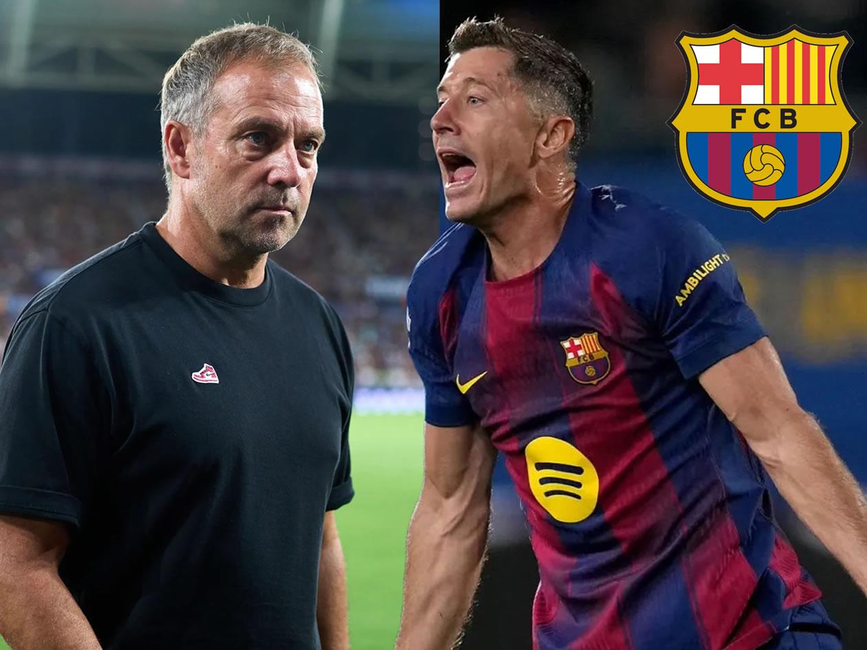 Barcelona: Flick elige el sustituto de Lewandowski y su precio es de 100 millones de euros
