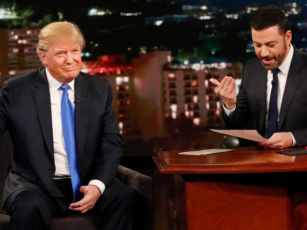 Trump señala que el cese de Jimmy Kimmel no es cuestión de censura: No tenía talento