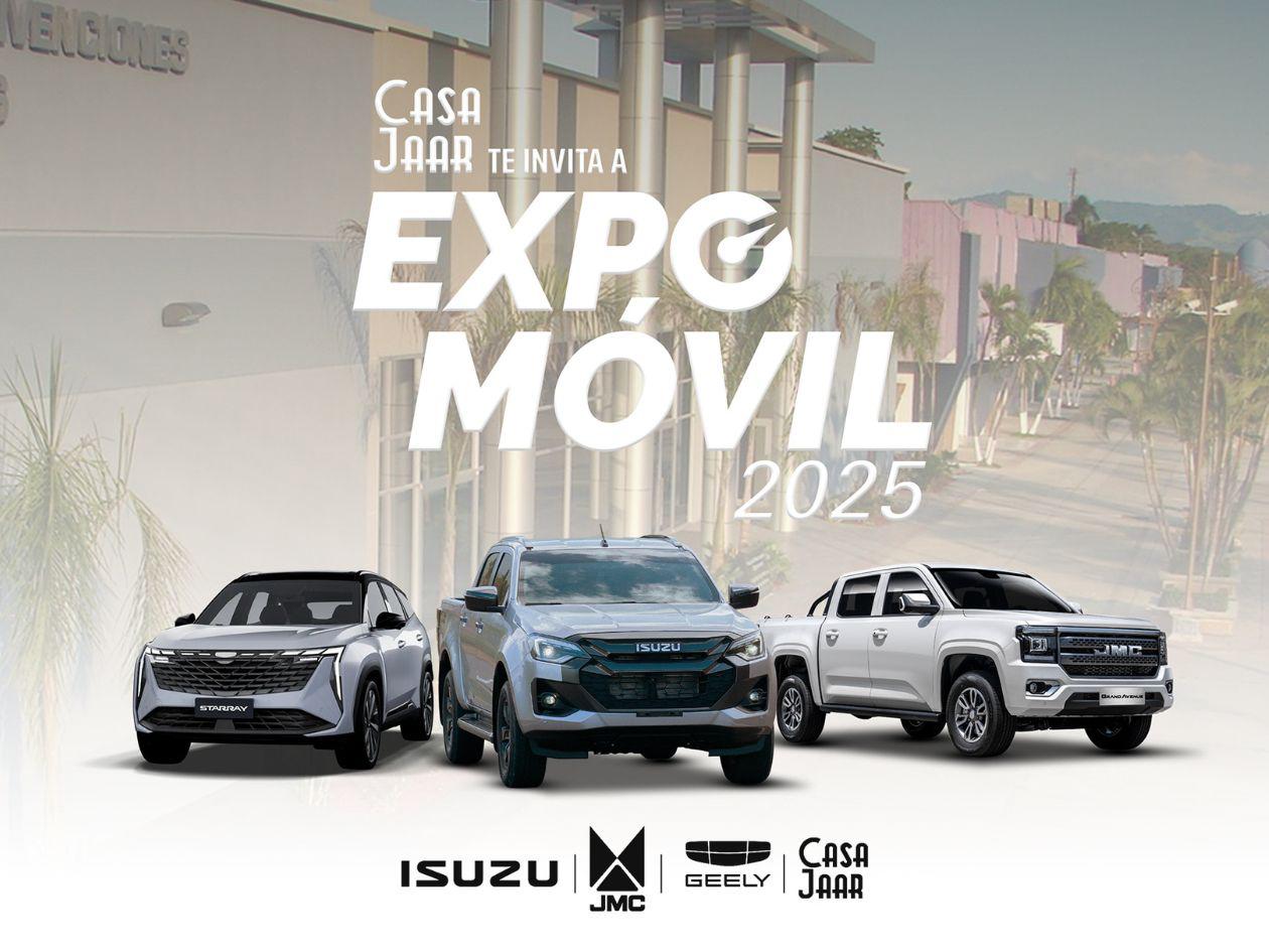Casa Jaar dice presente en la Expomóvil 2025 con sus marcas Isuzu, Geely y JMC