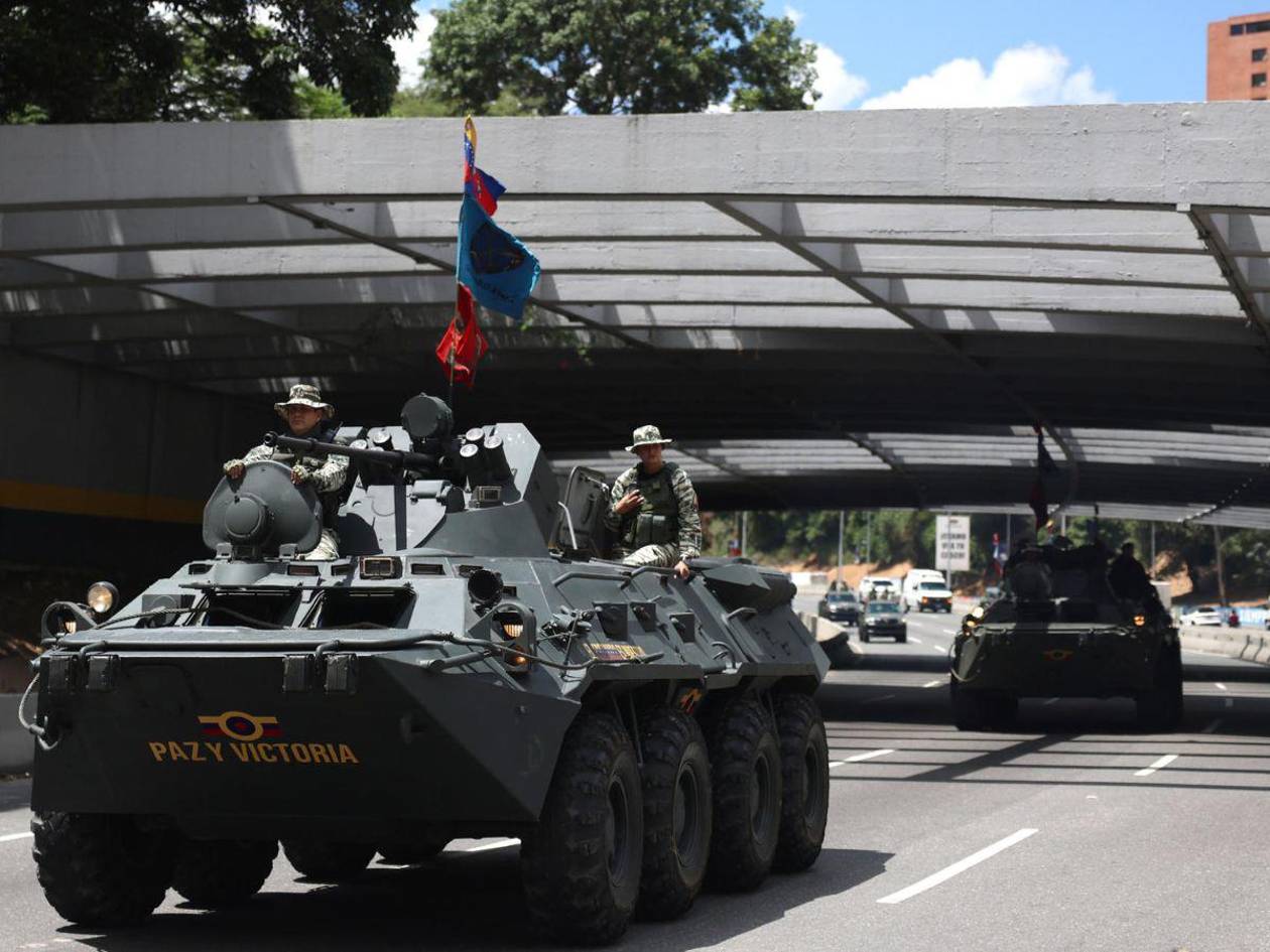 Trump se burla de las milicias de Venezuela