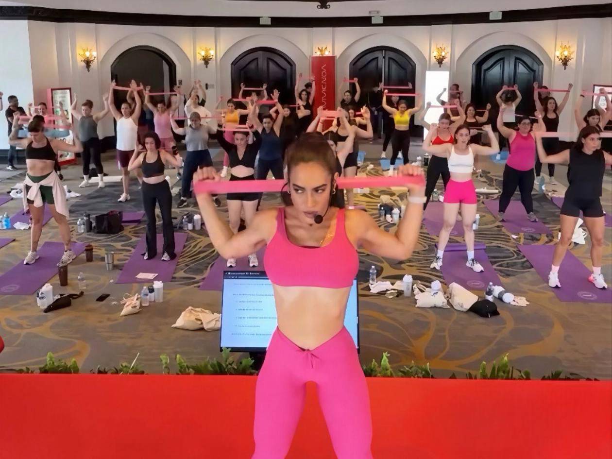 Davivienda presentó la Master Class con influencer fitness internacional Drea Thomas