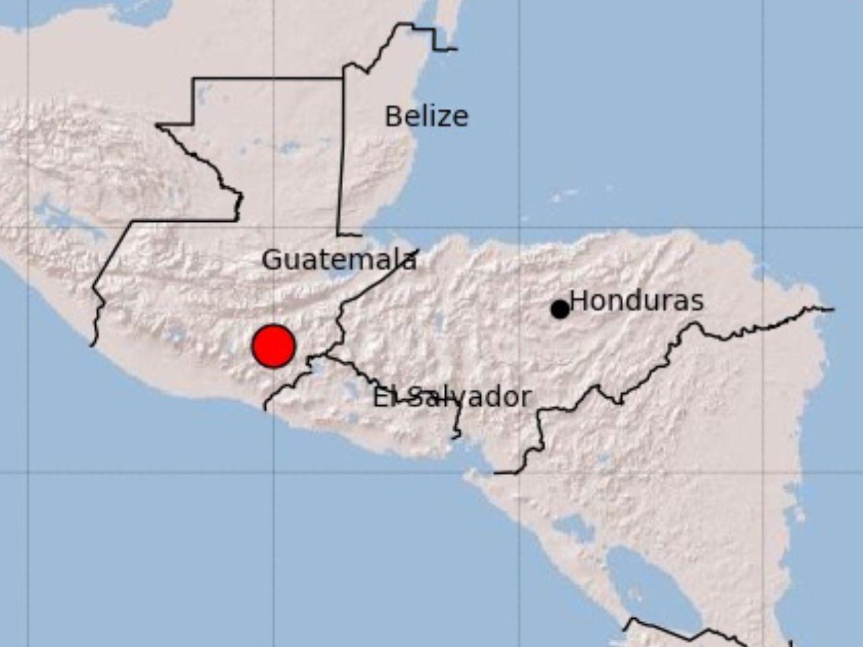 Sismo de 5.8 se siente en varios departamentos de Honduras
