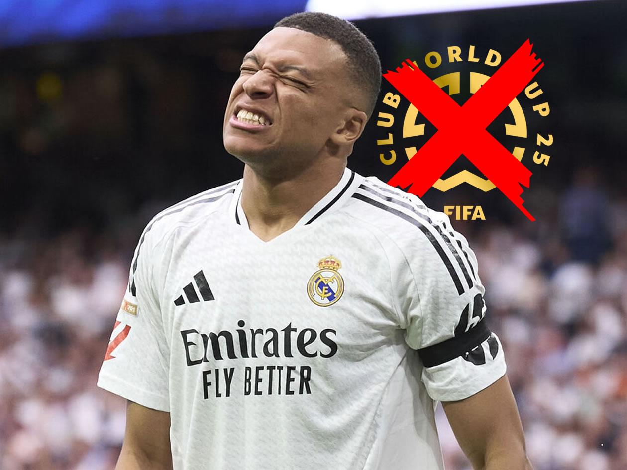 Mbappé recibe malas noticias: duro golpe para Real Madrid en el Mundial de Clubes