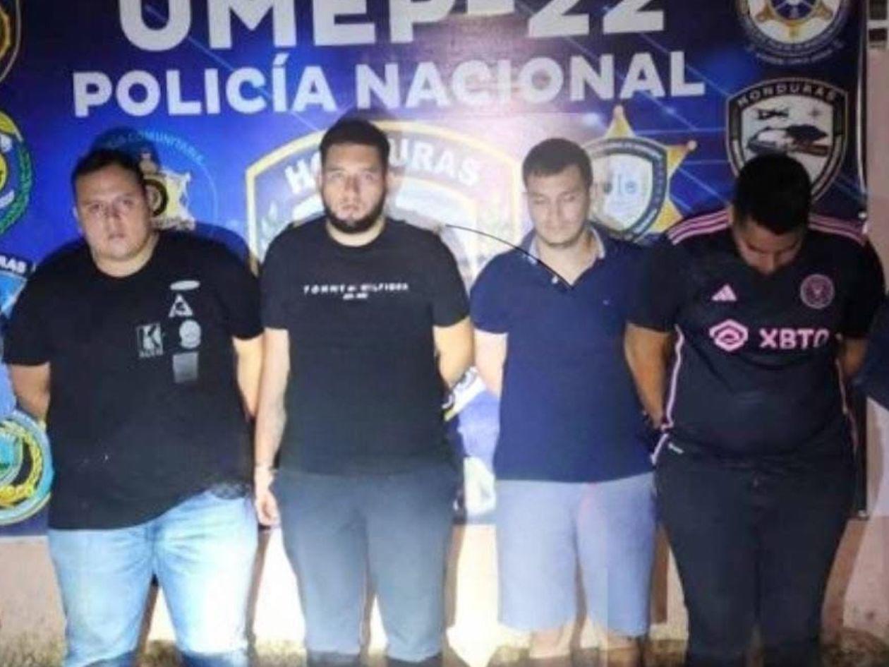 Caen cuatro hombres en posesión de armas prohibidas en Quimistán