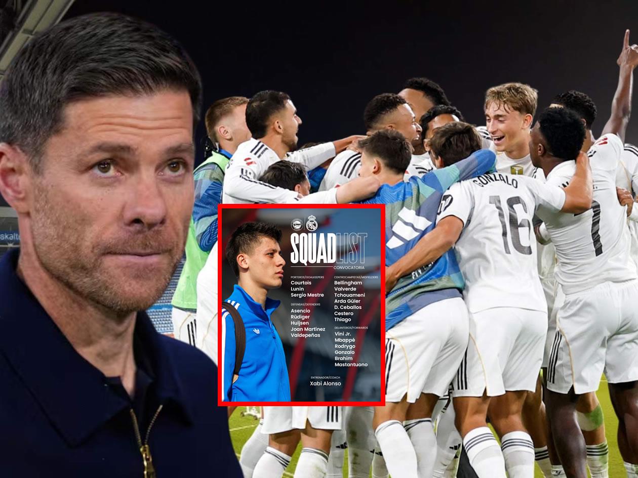 Real Madrid: convocatoria llena de bajas y Xabi Alonso se juega su futuro
