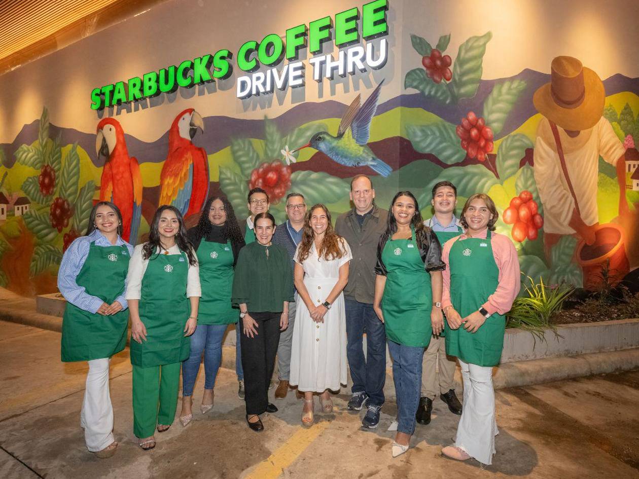 ¡El primer Starbucks de Honduras ha sido inaugurado en San Pedro Sula!