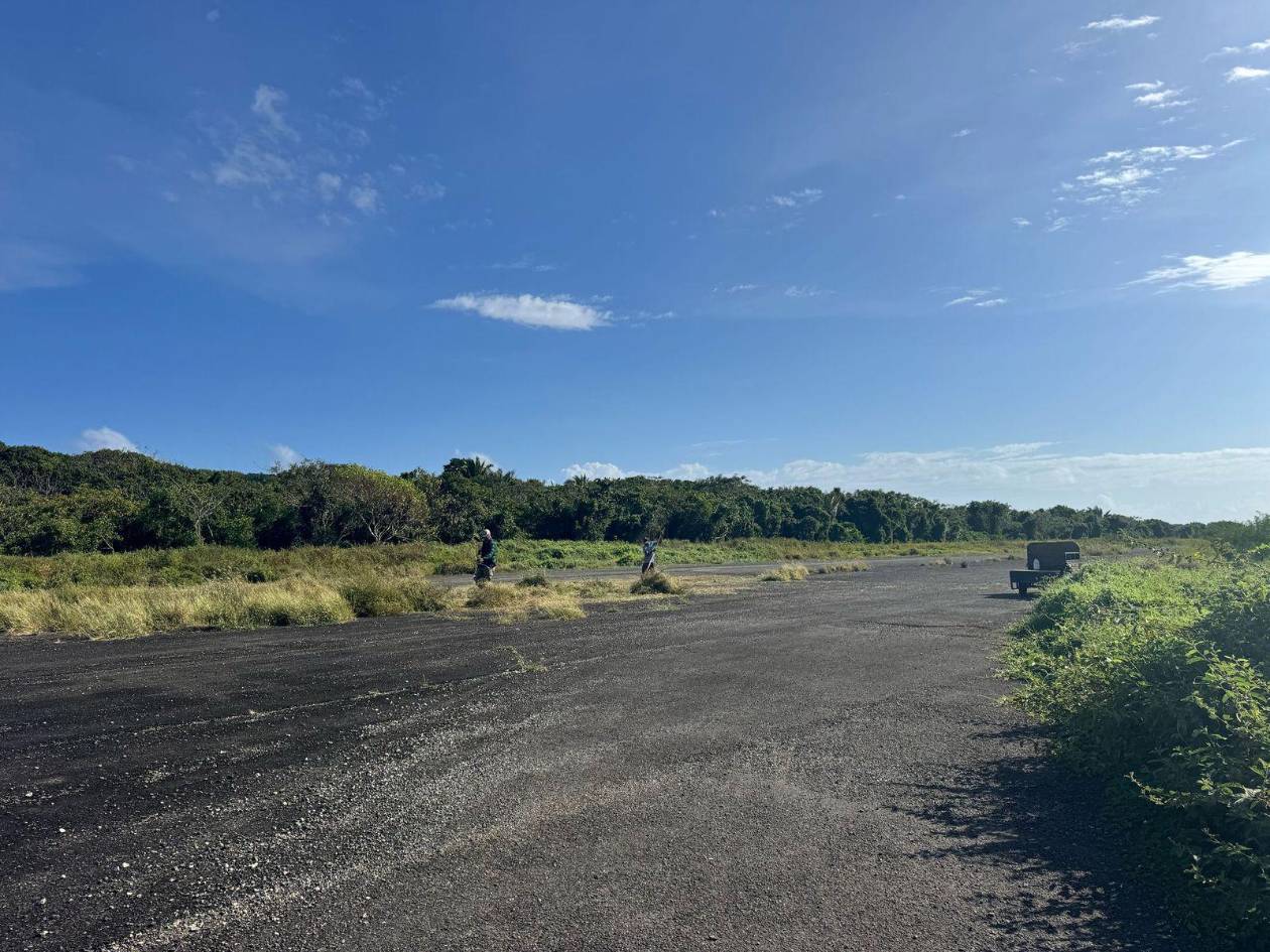 Aeródromo de Utila: lo inauguraron con fiesta, hoy es una ruina