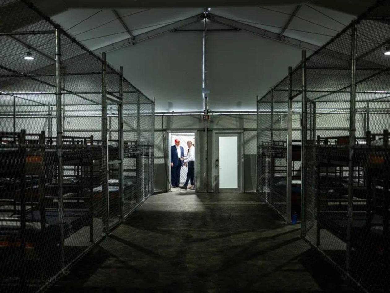 Solo quedan 336 migrantes en ‘Alligator Alcatraz’ ante posible cierre