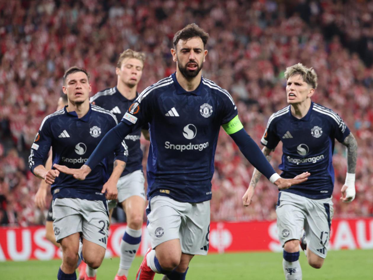 Semifinal Europa League: Athletic goleado en casa ante Manchester United