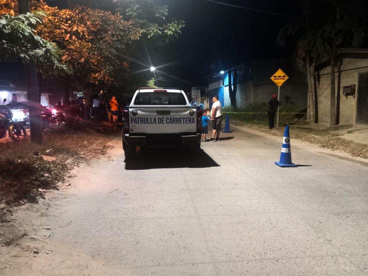 Accidente de motos deja dos muertos en San Pedro Sula