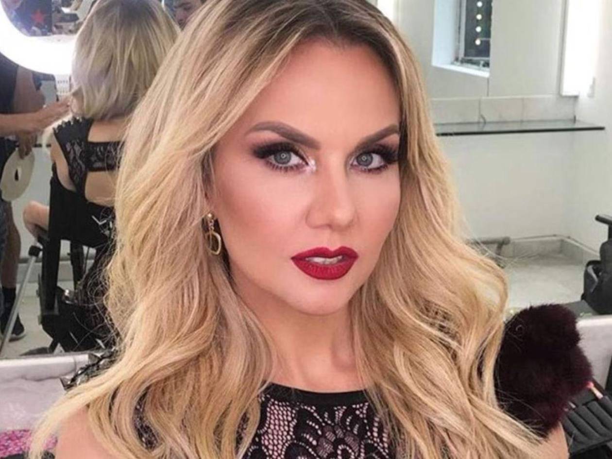 Michelle Vieth reacciona al cáncer que padece su ex, Héctor Soberón