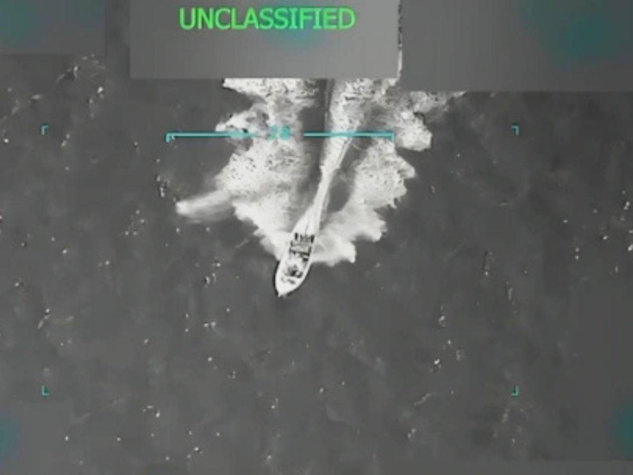 Trump publica el video del ataque de EEUU a embarcación con drogas