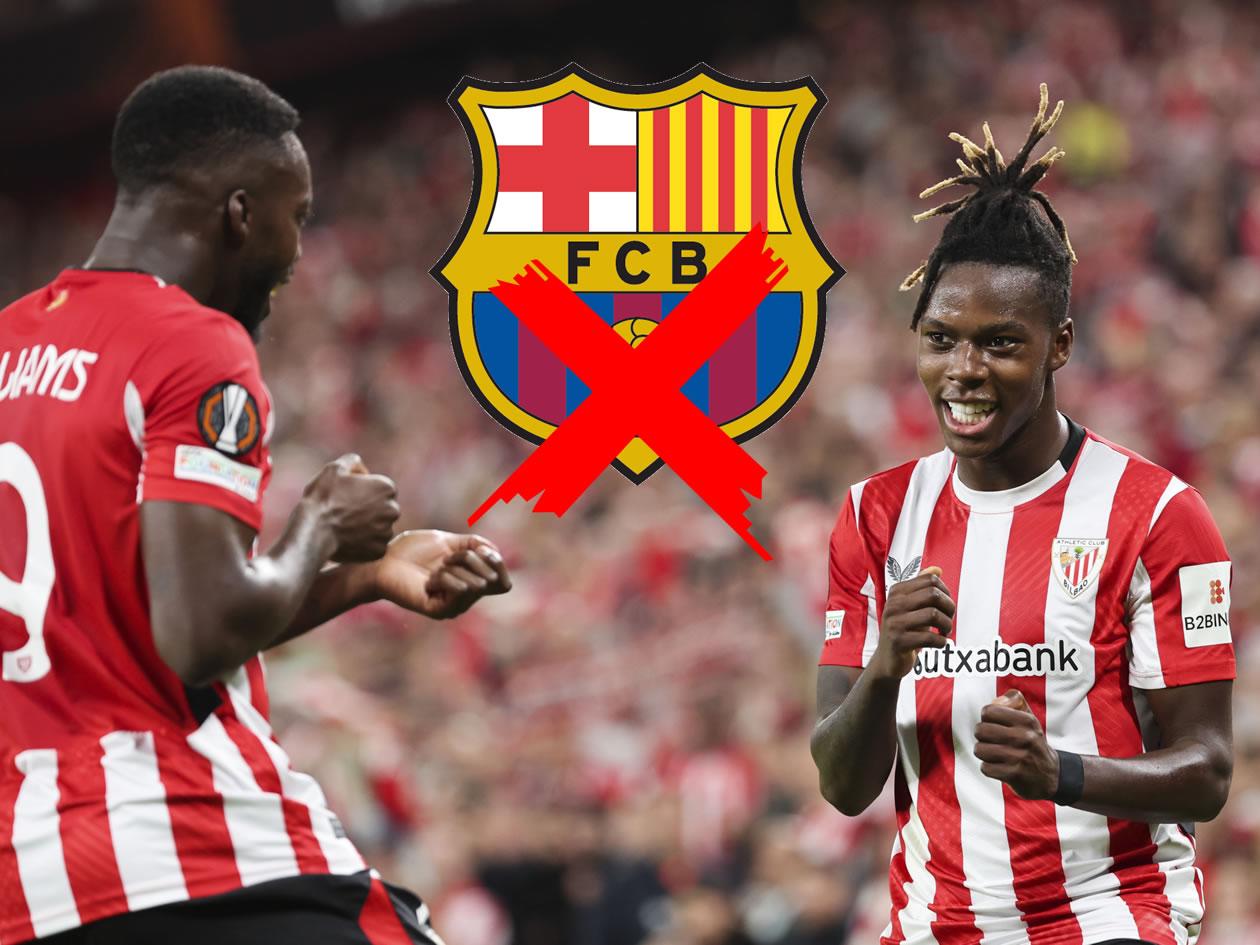 Hace pedazos al Barcelona: la burla que duele al barcelonismo tras rechazo de Nico Williams