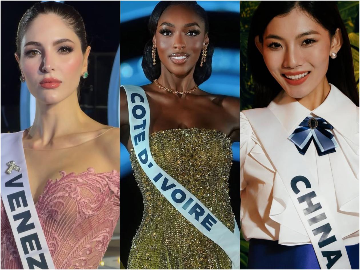 Estas son las reinas continentales electas en Miss Universo 2025