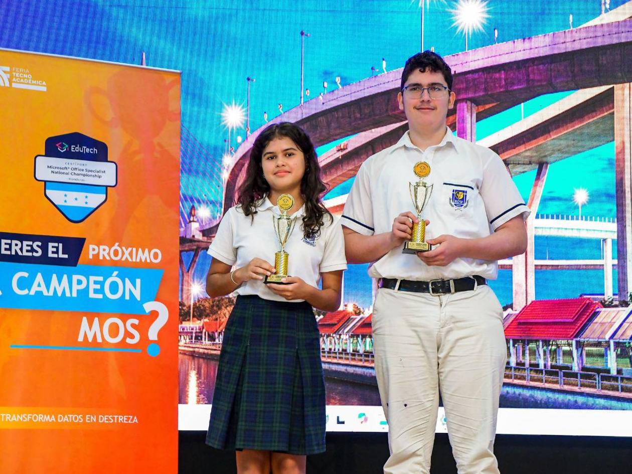 Sampedrana y ceibeño representarán a Honduras en competencia de Microsoft