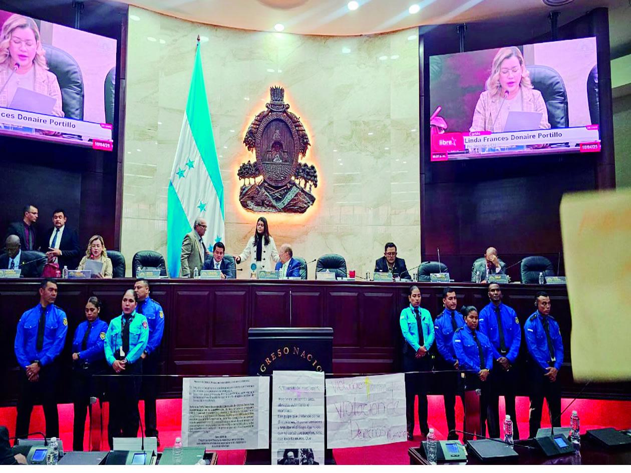 De nuevo suspenden sesión en el Congreso Nacional