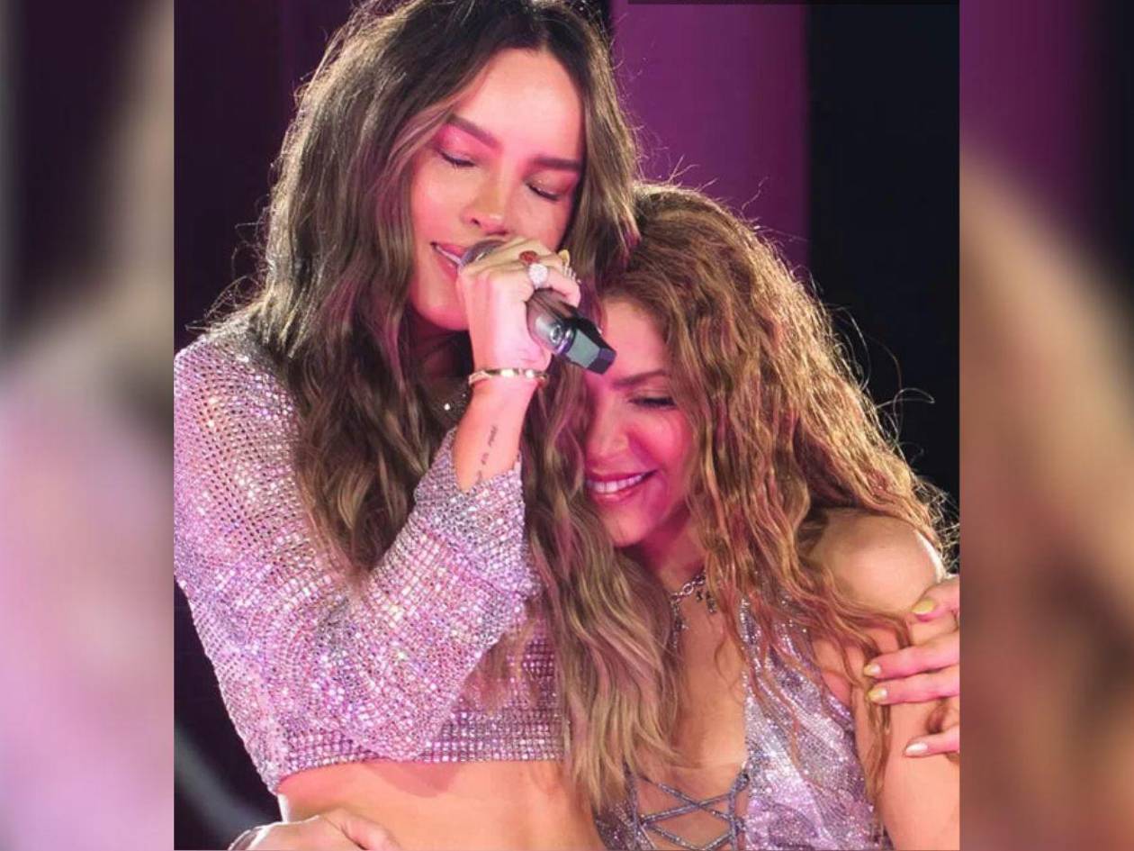 Shakira dio hermoso regalo a Belinda antes de cantar juntas
