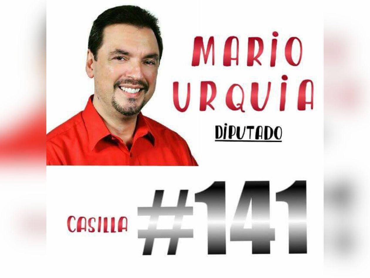 Mario Urquía partició como precandidato a diputado de Libre por Cortés en las elecciones primarias de 2017.