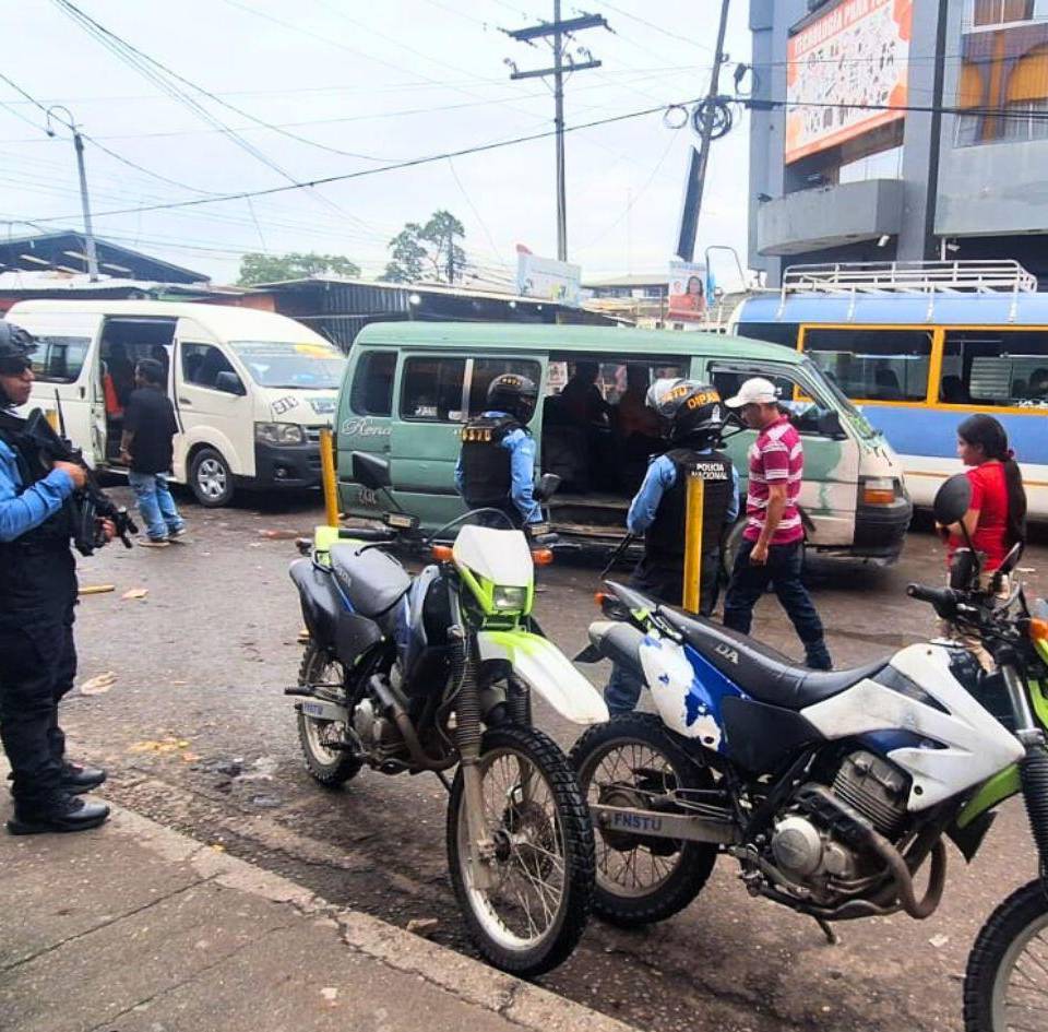 La Policía Nacional incrementará esta semana los operativos de seguridad en diversos puntos de San Pedro Sula