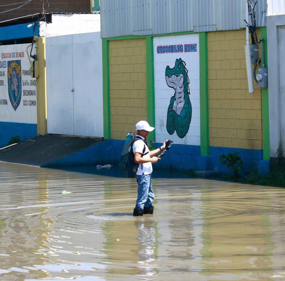 Debido a las inundaciones provocadas por las lluvias, la comunidad educativa pierde entre uno y dos días de clases